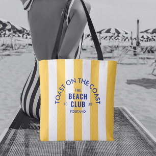 Bolso De Tela La Tostada Beach Club En La Costa Amarilla