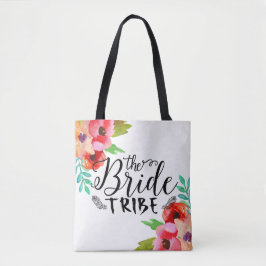 Bolso De Tela La tribu de las novias Acentos florales coloridos