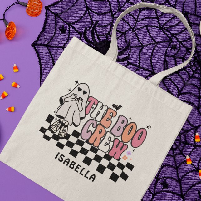 Bolso De Tela La tripulación de Boo se burla del fantasma Hallow (Subido por el creador)