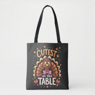 Bolso De Tela La Turquía más guapa en el divertido Día de Acción