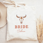 Bolso De Tela La última novia rodeo de la chica del desierto<br><div class="desc">Un divertido diseño de vaquera con colores marrón y beige</div>