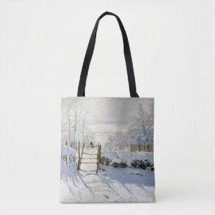 Bolso De Tela La urraca, Monet