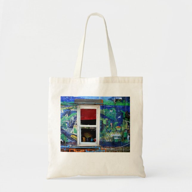 Bolso De Tela La Ventana (Frente)