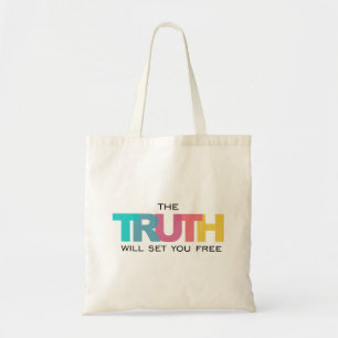 Bolso De Tela La verdad te hará libre