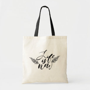 Bolso De Tela La vida ahora está