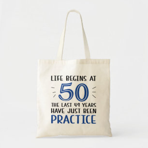Bolso De Tela La Vida Comienza A Los 50