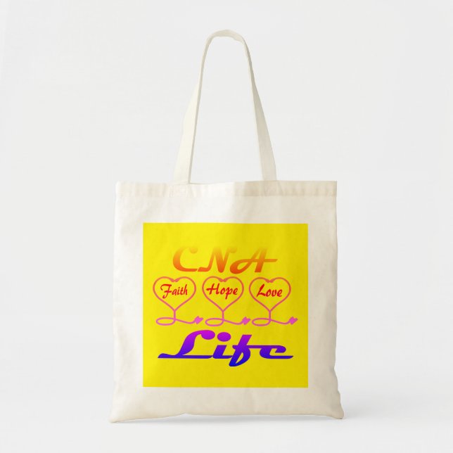 Bolso De Tela La vida de CNA (Frente)