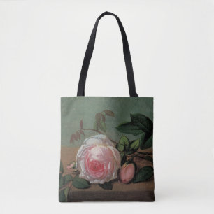 Bolso De Tela La vida de las flores en un borde