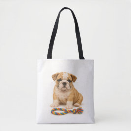 Bolso De Tela La vida de los tigres - el Bulldog con actitud