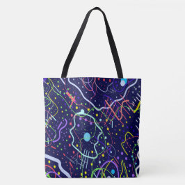 Bolso De Tela La vida en el espacio