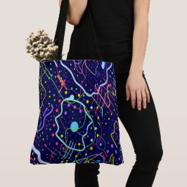 Bolso De Tela La vida en el espacio
