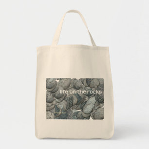Bolso De Tela La vida en las rocas