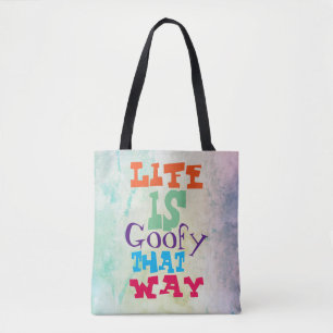 Bolso De Tela La vida es mala así
