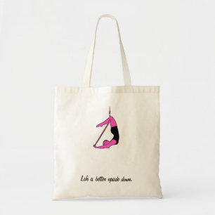 Bolso De Tela La vida es mejor al revés - lyra