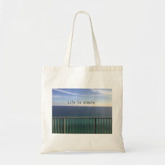 Bolso De Tela La vida es simple