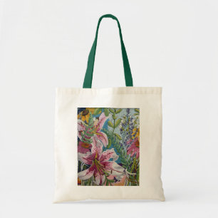 Bolso De Tela La vida es un jardín