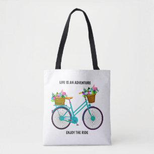 Bolso De Tela La vida es una aventura