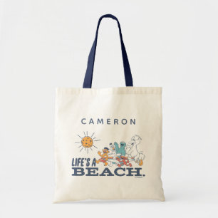 Bolso De Tela La vida es una playa