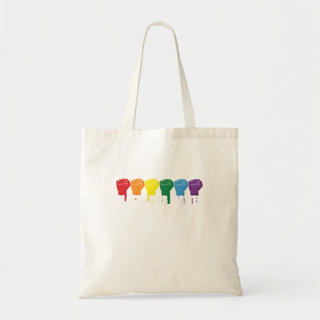 BOLSO DE TELA LA VIDA NEGRA IMPORTA (Frente)