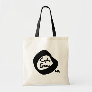 Bolso De Tela La Vida Va En Buen Texto Inspirador