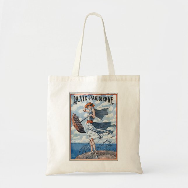 BOLSO DE TELA LA VIE PARISIENNE (Frente)