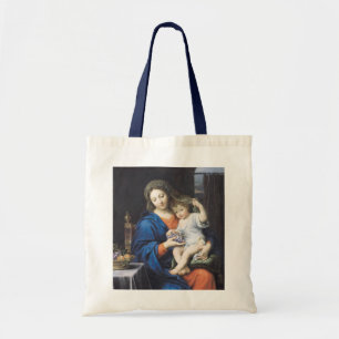 Bolso De Tela La Virgen de las uvas, 1640-50
