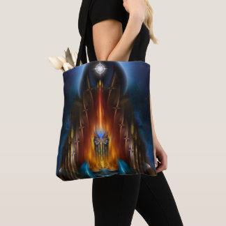 Bolso De Tela La Visión De Oro Del Arte Fractal De Arsencia