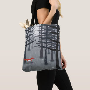 Bolso De Tela La zorra y la selva