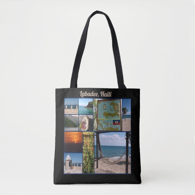 Bolso De Tela Labadee, Haití Tote Bag (Anverso)