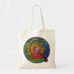 Bolso De Tela Laberinto