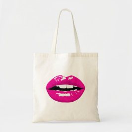 Bolso De Tela Labios