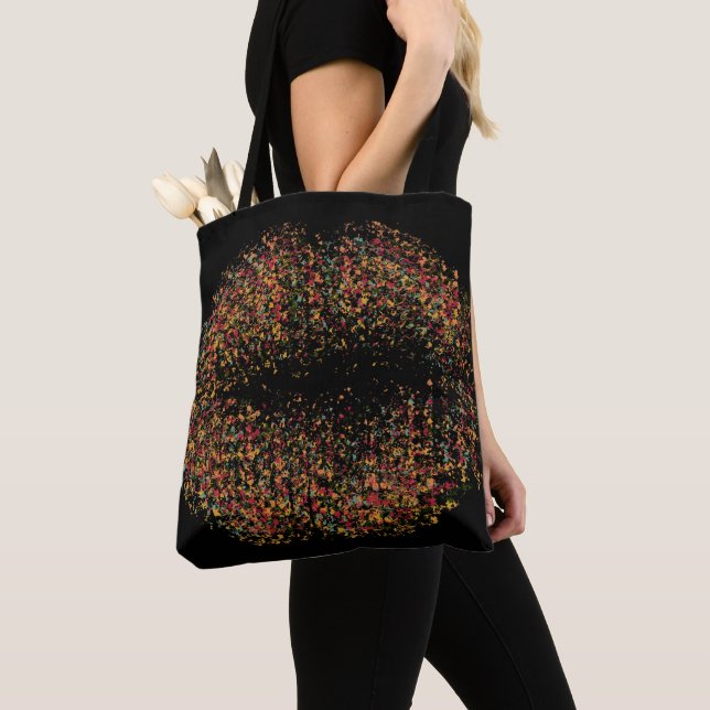 Bolso De Tela Labios de arte abstractos modernos #10 (Detalle)