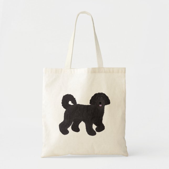 Bolso De Tela Labradoodle Tote Bag (Frente)