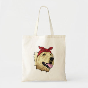 Bolso De Tela Labrador con Bandana