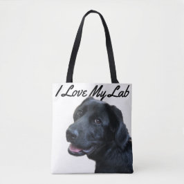 Bolso De Tela Labrador Recuperador Amo Mi Laboratorio