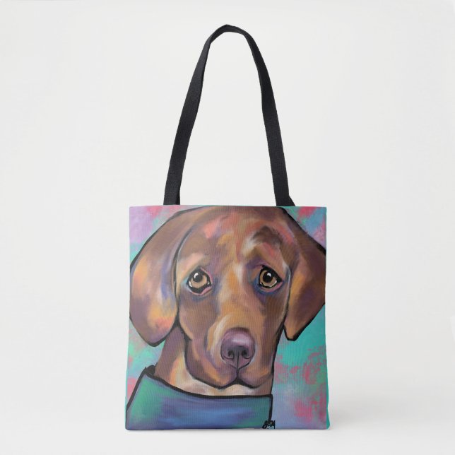 BOLSO DE TELA LABRADOR RETRIEVER (Anverso)