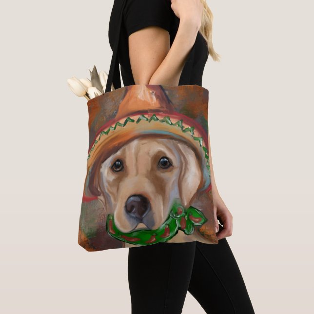 BOLSO DE TELA LABRADOR RETRIEVER            (Detalle)