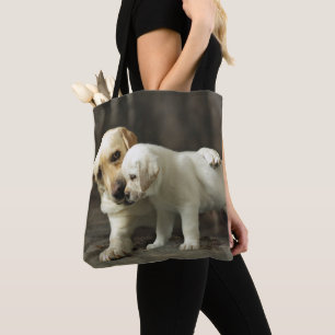 Bolso De Tela Labrador retriever amarillo