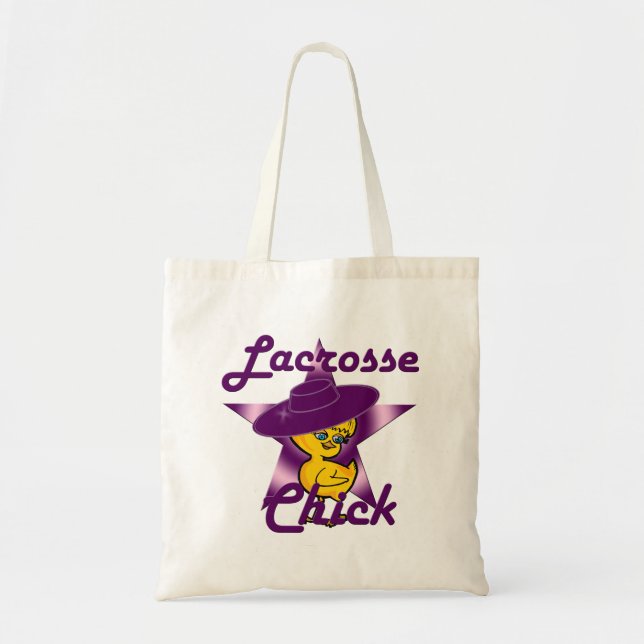 Bolso De Tela Lacrosse Chick (Frente)
