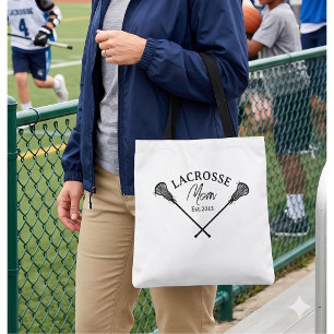 Bolso De Tela Lacrosse Mamá Est