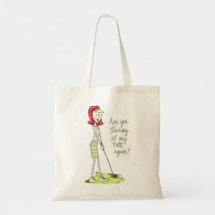 Bolso De Tela Lady Golfer
