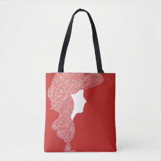 Bolso De Tela Lady Red