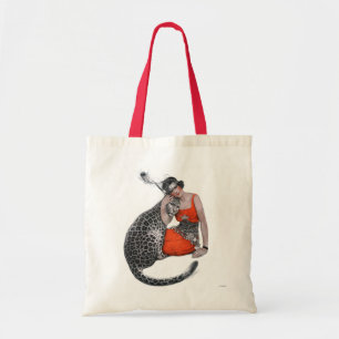 Bolso De Tela Lady y Leopard