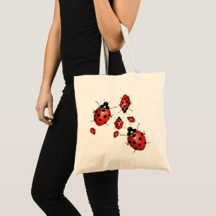 Bolso De Tela Ladybug
