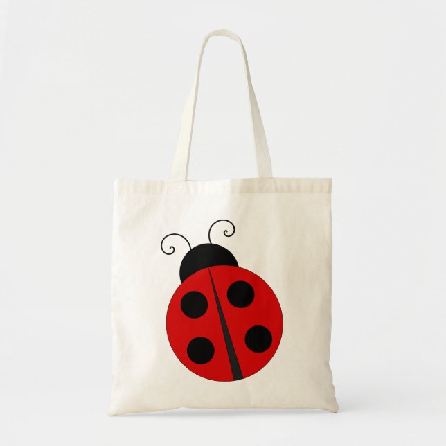 Bolso De Tela Ladybug (Frente)