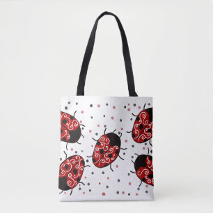 Bolso De Tela Ladybug