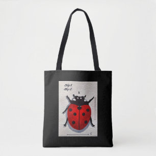 Bolso De Tela Ladybug