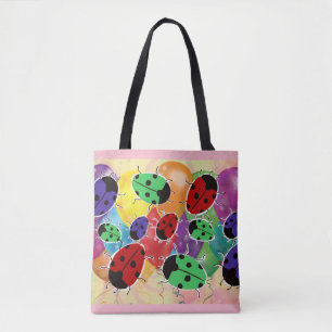 Bolso De Tela Ladybug