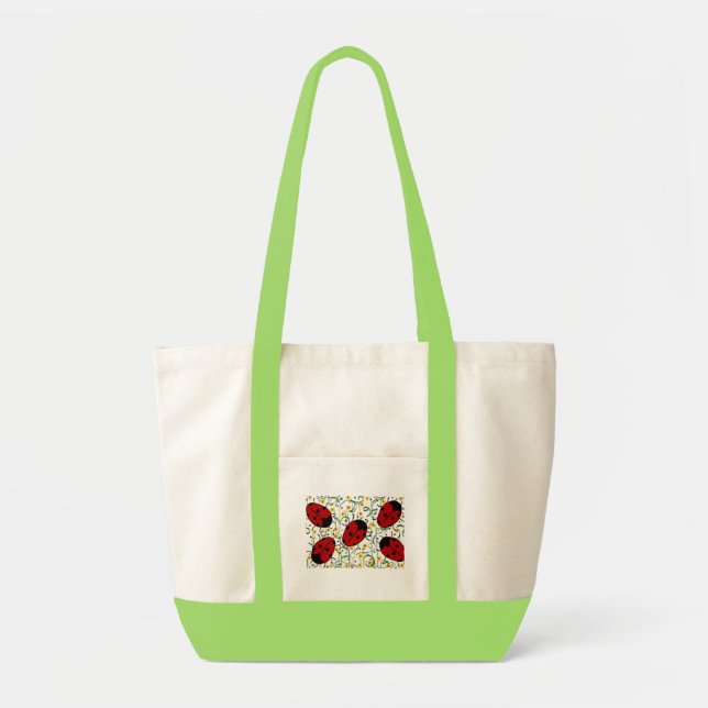 Bolso De Tela Ladybug (Frente)