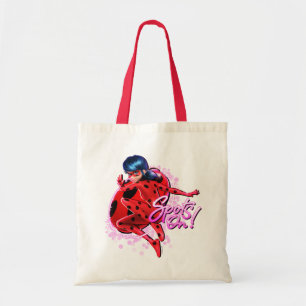 Bolso De Tela Ladybug milagroso   Puntos En Gráfico